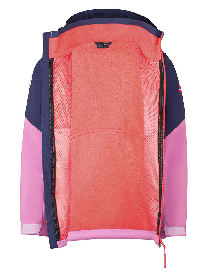 Trollkids Helllila/ Dunkellila 8489942 Funktionsjacke "Balestrand" in Helllila/ Dunkellila - 5