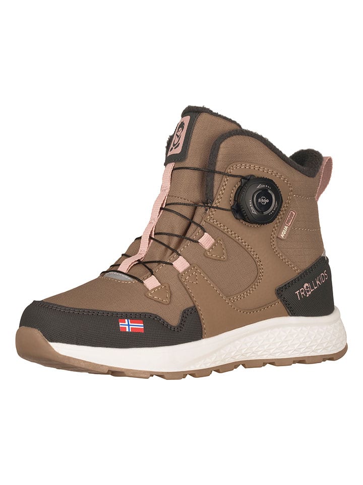 Topánky Trollkids Hellbraun 986176 Winterboots "Bergen" in Hellbraun - 7