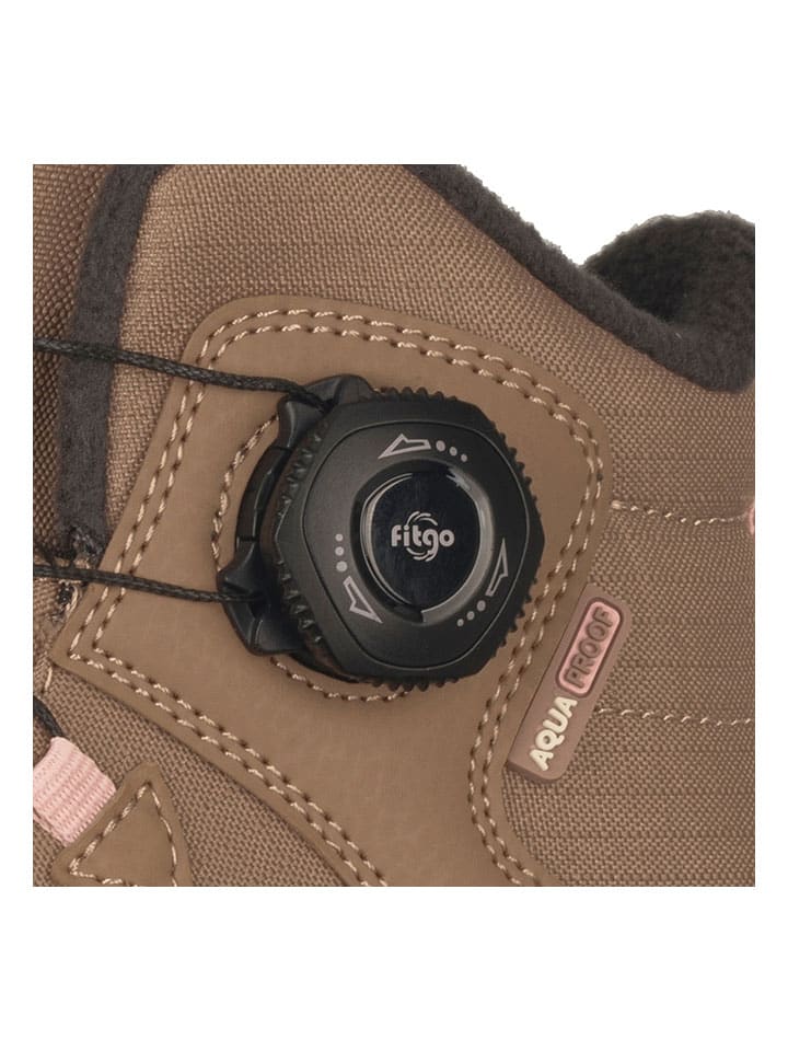 Topánky Trollkids Hellbraun 986176 Winterboots "Bergen" in Hellbraun - 9