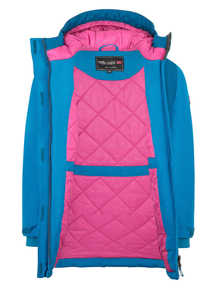 Trollkids Blau 764599 Wintermantel "Hovden" in Blau - 3