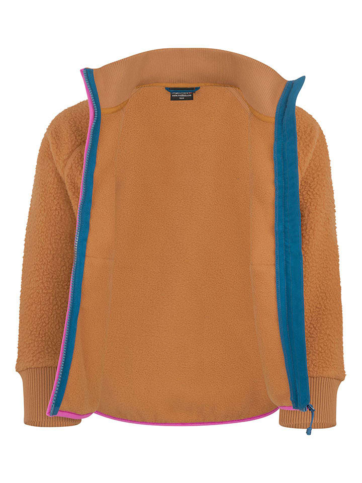 Trollkids Hellbraun 2940949 Fleecejacke "Vega" in Hellbraun - 3