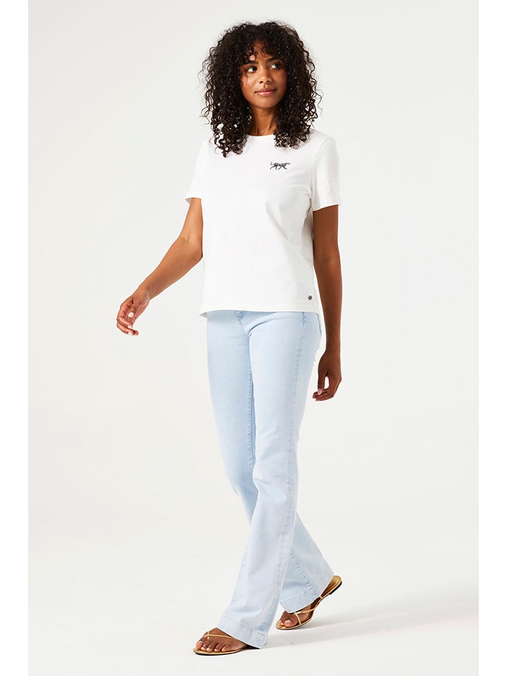 Dámske rifle Garcia Hellblau 543956 Jeans - Flared fit - in Hellblau - 3