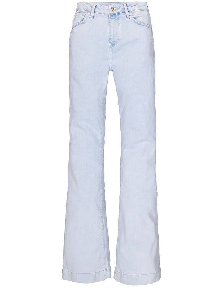 Dámske rifle Garcia Hellblau 543956 Jeans - Flared fit - in Hellblau - 5
