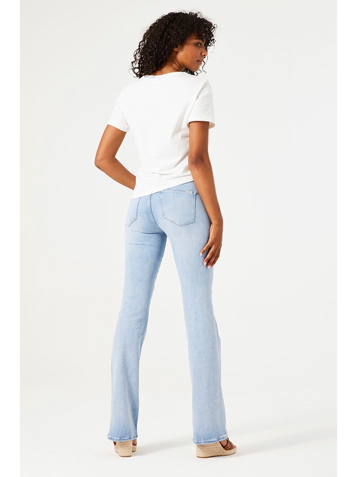 Dámske rifle Garcia Hellblau 294015 Jeans - Flared fit - in Hellblau - 2