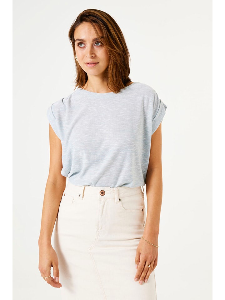 Tričko Garcia Hellblau 9447081 Shirt in Hellblau - 1