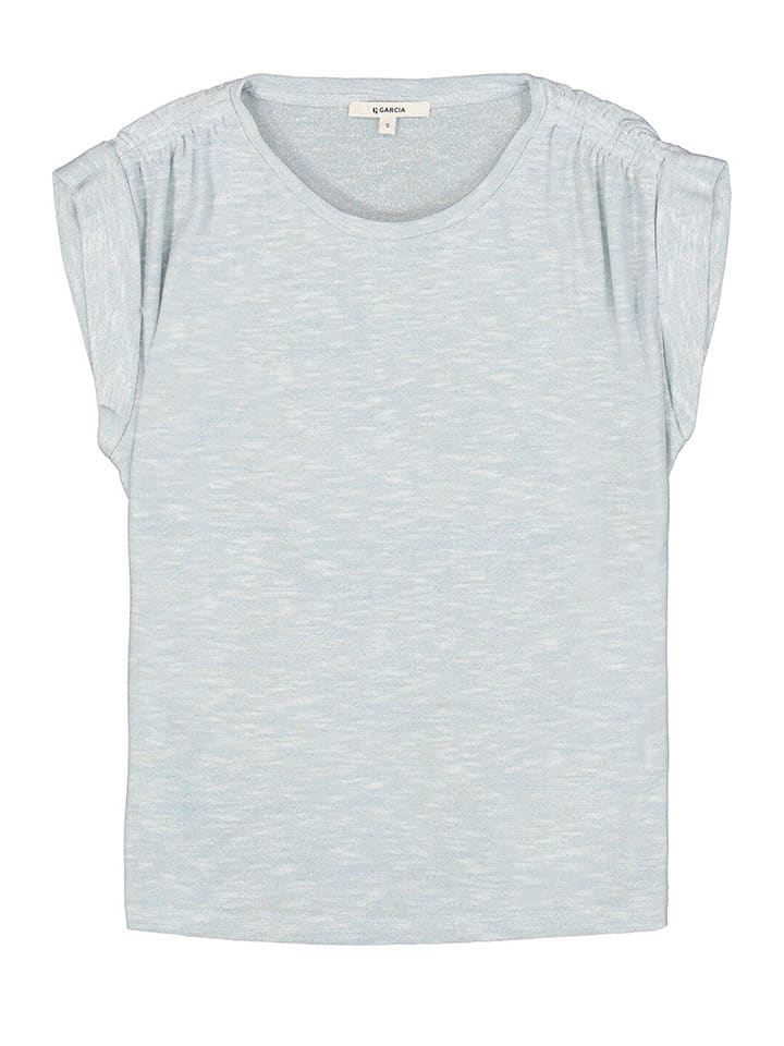Tričko Garcia Hellblau 9447081 Shirt in Hellblau - 5