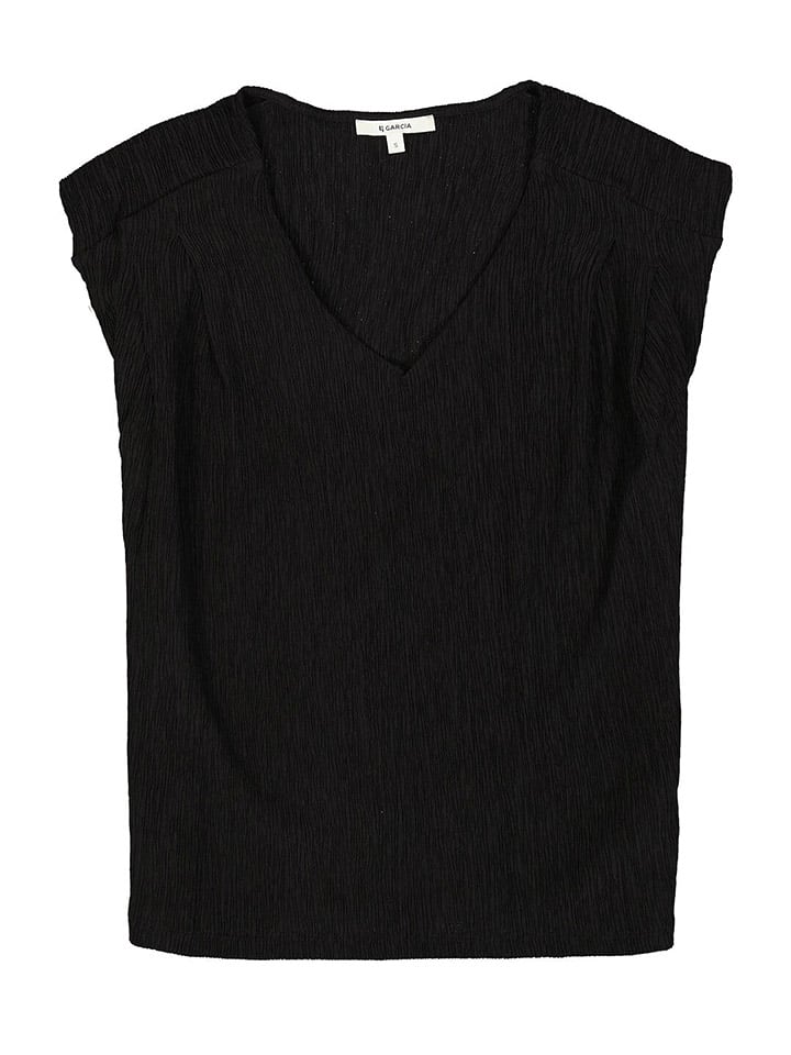 Tričko Garcia Schwarz 760698 Shirt in Schwarz - 5