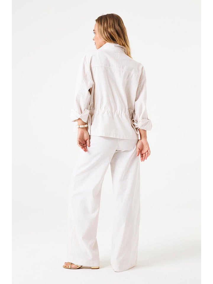 Dámska bunda Garcia Creme 826767 Parka in Creme - 3