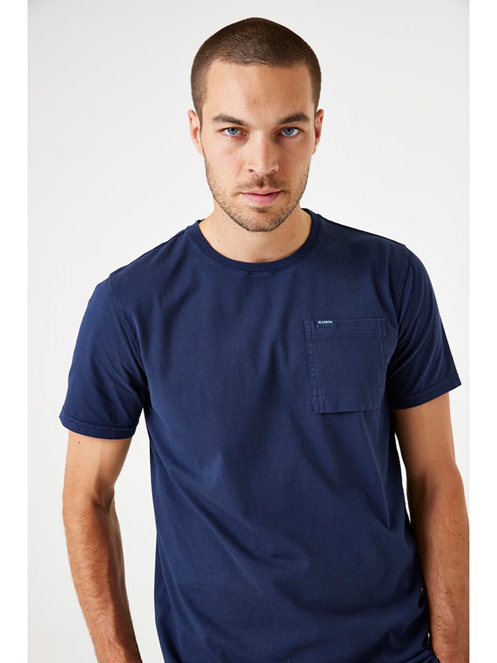 Tričko Garcia Dunkelblau 3593970 Shirt in Dunkelblau - 3