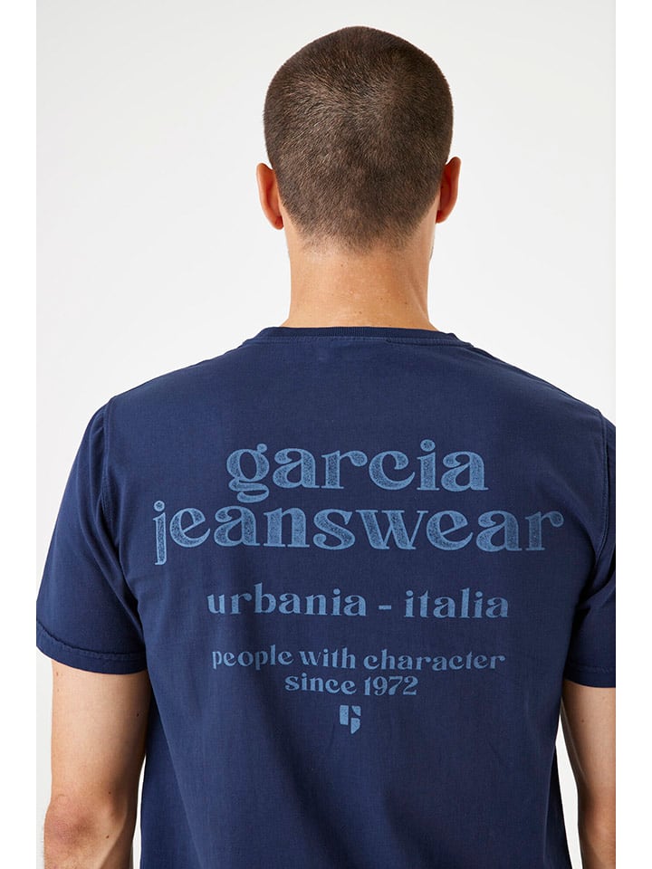 Tričko Garcia Dunkelblau 3593970 Shirt in Dunkelblau - 4