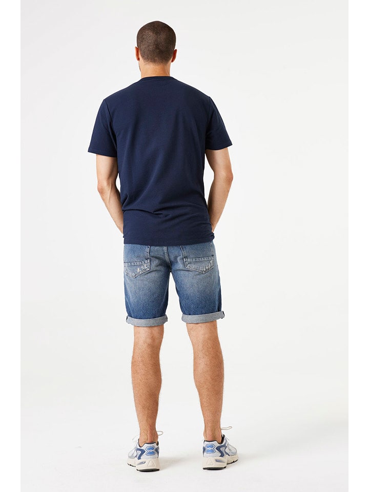 Tričko Garcia Dunkelblau 8727319 Shirt in Dunkelblau - 4