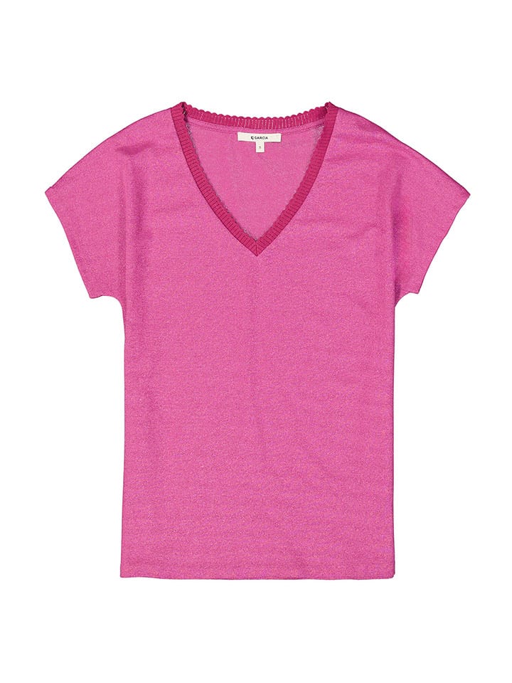 Tričko Garcia Pink 565738 Shirt in Pink - 5