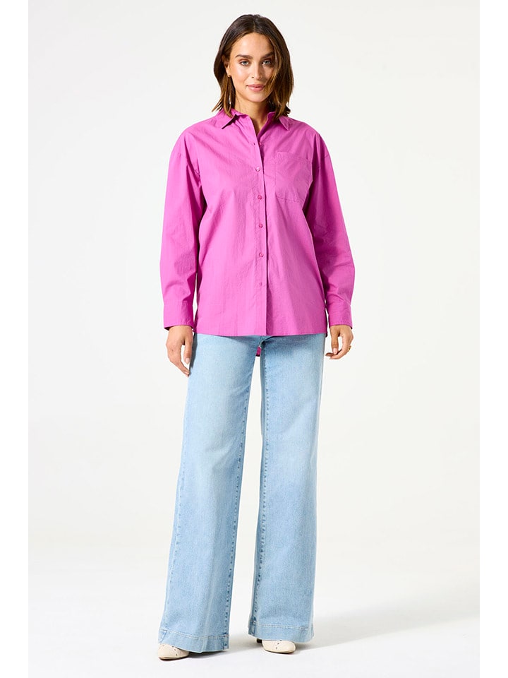 Košeľa Garcia Pink 1626261 Bluse in Pink - 3
