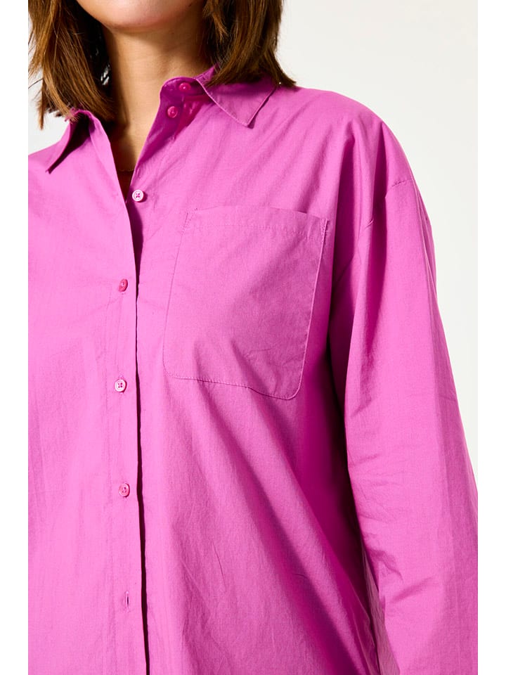 Košeľa Garcia Pink 1626261 Bluse in Pink - 4