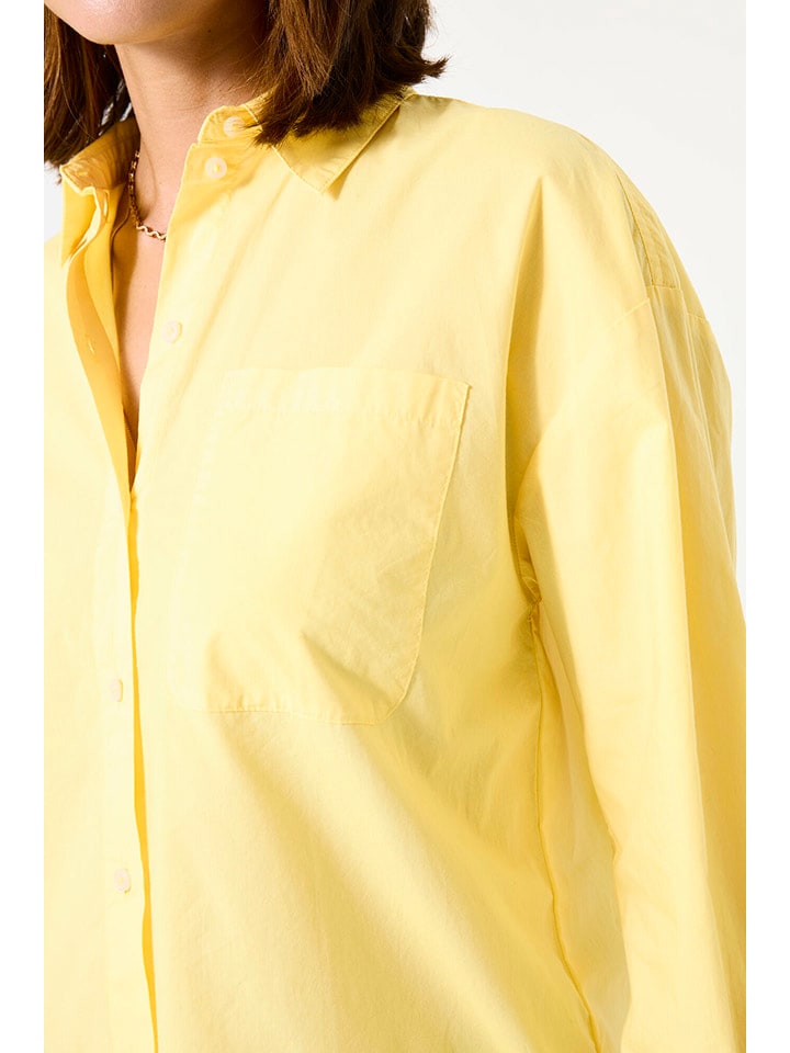 Košeľa Garcia Gelb 3108449 Bluse in Gelb - 4