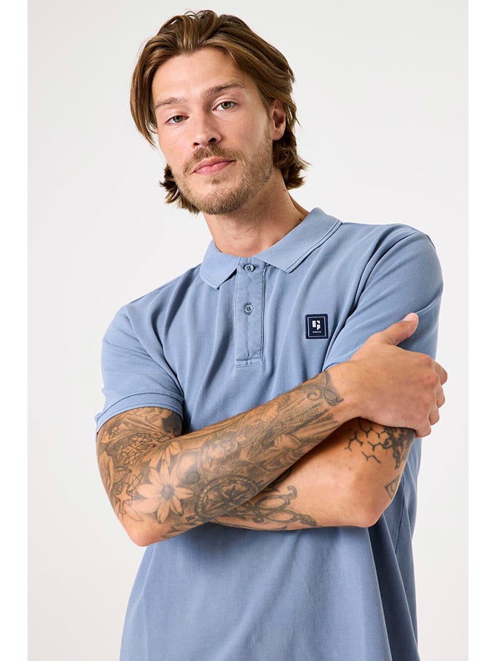 Tričko Garcia Hellblau 1161534 Poloshirt in Hellblau - 3