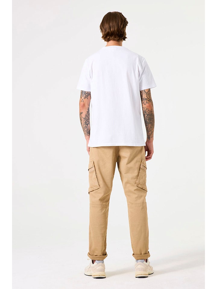 Nohavice Garcia Beige 5222330 Cargohose in Hellbraun - 2