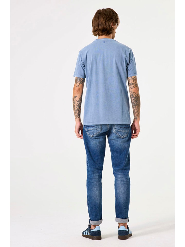 Tričko Garcia Blau 467656 Shirt in Blau - 4