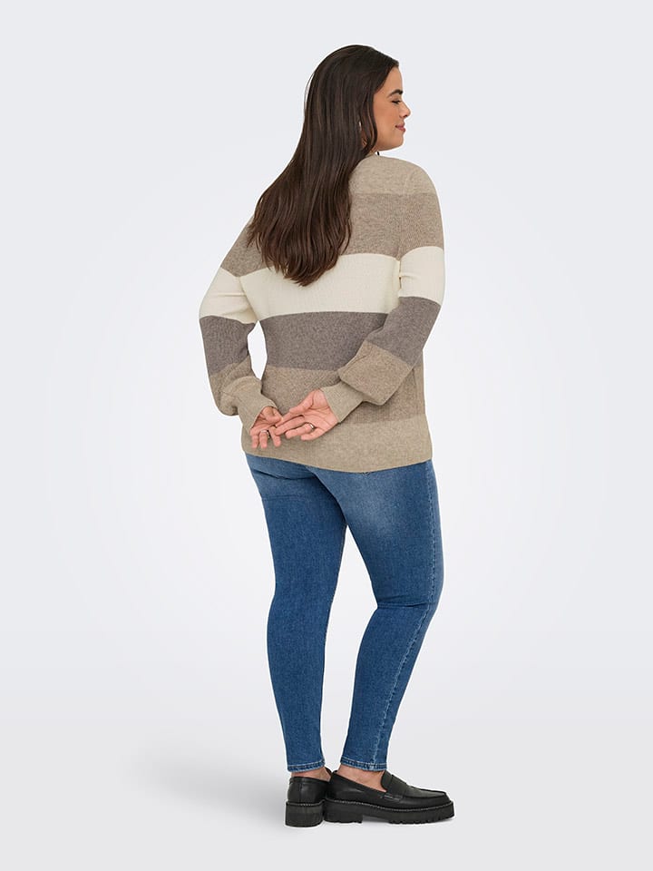 Sveter ONLY Hellbraun/ Beige 5876162 Pullover in Hellbraun/ Beige - 3