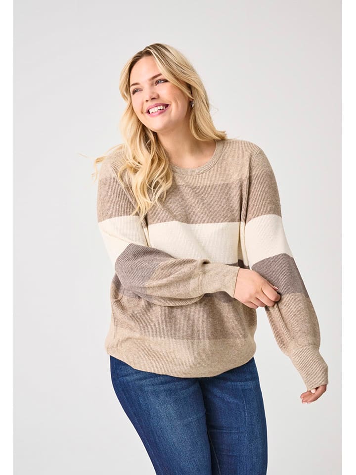 Sveter ONLY Hellbraun/ Beige 5876162 Pullover in Hellbraun/ Beige - 5
