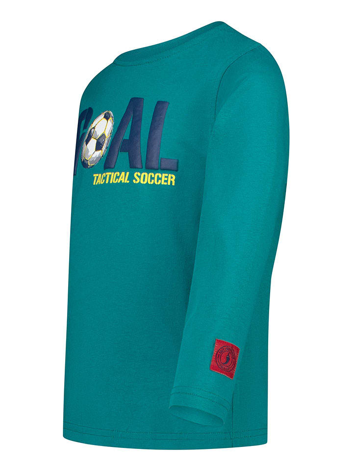 Tričko Salt and Pepper Grün 3632981 Longsleeve "Soccer" in Grün - 3