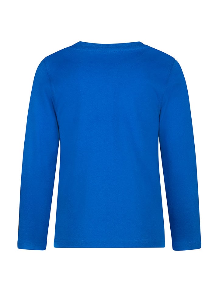 Tričko Salt and Pepper Blau 9599473 Longsleeve "Tractor" in Blau - 2