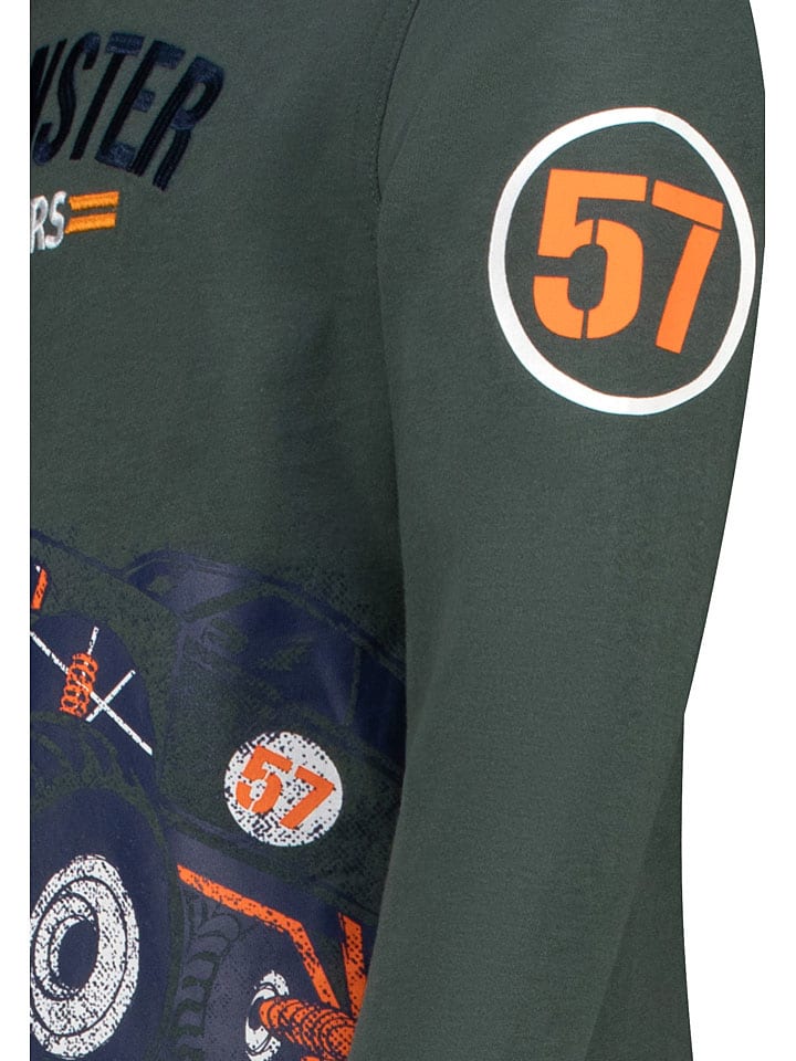 Tričko Salt and Pepper Khaki 6981671 Longsleeve "Monster cars" in Khaki - 4