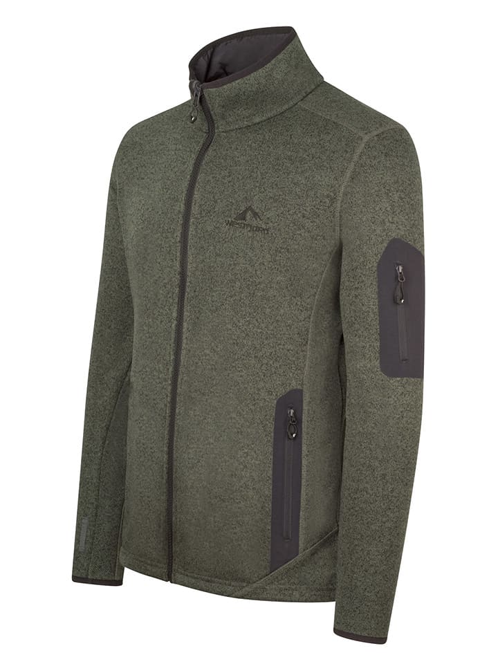 Bunda Westfjord Khaki 4768316 Fleecejacke "Katla" in Khaki - 4