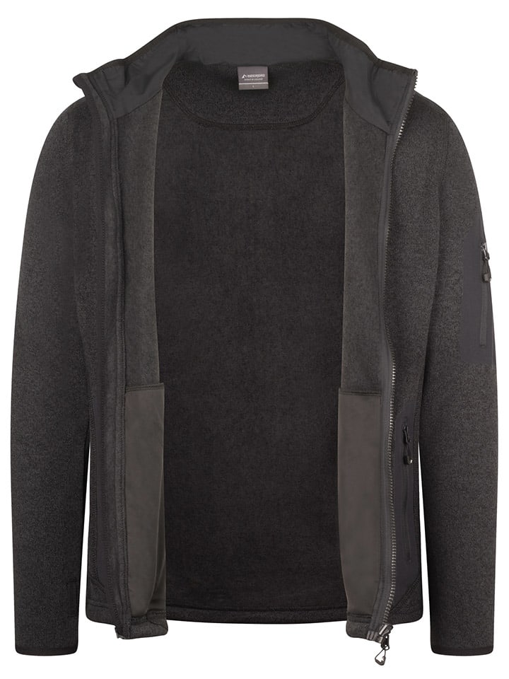 Bunda Westfjord Anthrazit 9080325 Fleecejacke "Katla" in Anthrazit - 3