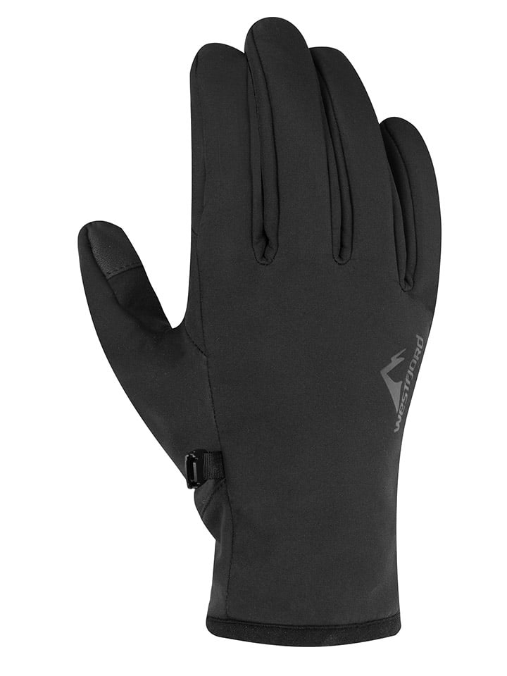 Rukavice Westfjord Schwarz 9510994 Softshellfingerhandschuhe "Hekla" in Schwarz - 2