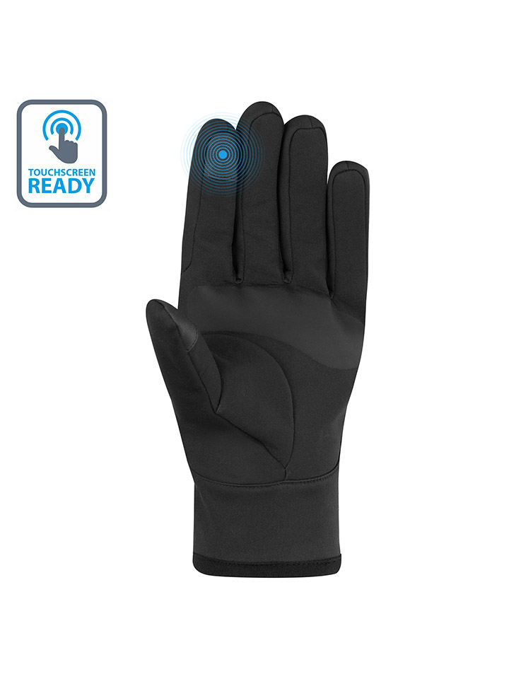 Rukavice Westfjord Schwarz 9510994 Softshellfingerhandschuhe "Hekla" in Schwarz - 4