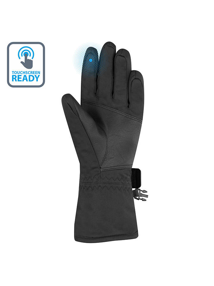 Rukavice Westfjord Schwarz 3668111 Skifingerhandschuhe "Snaefell" in Schwarz - 4