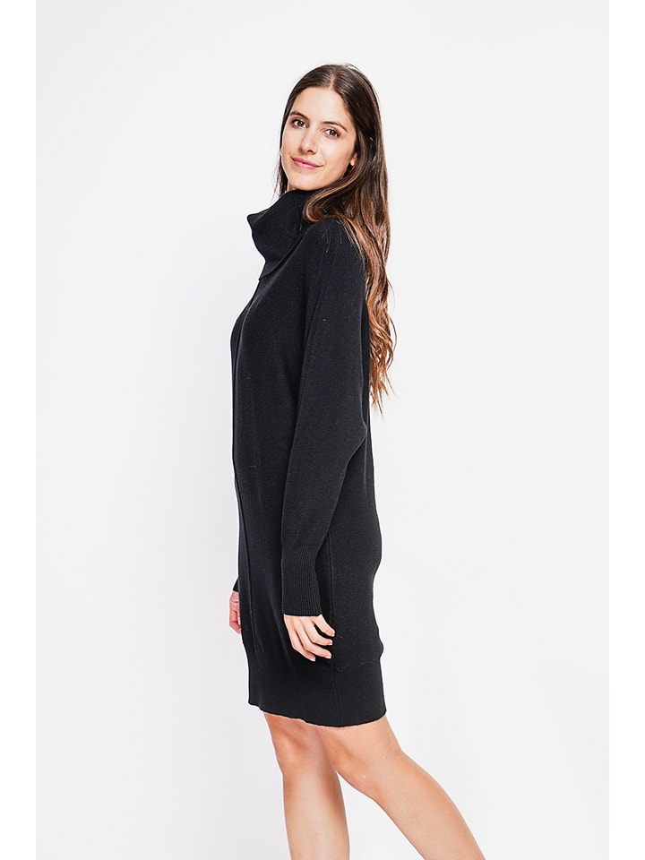 Šaty William de Faye Schwarz 3769835 Strickkleid in Schwarz - 2