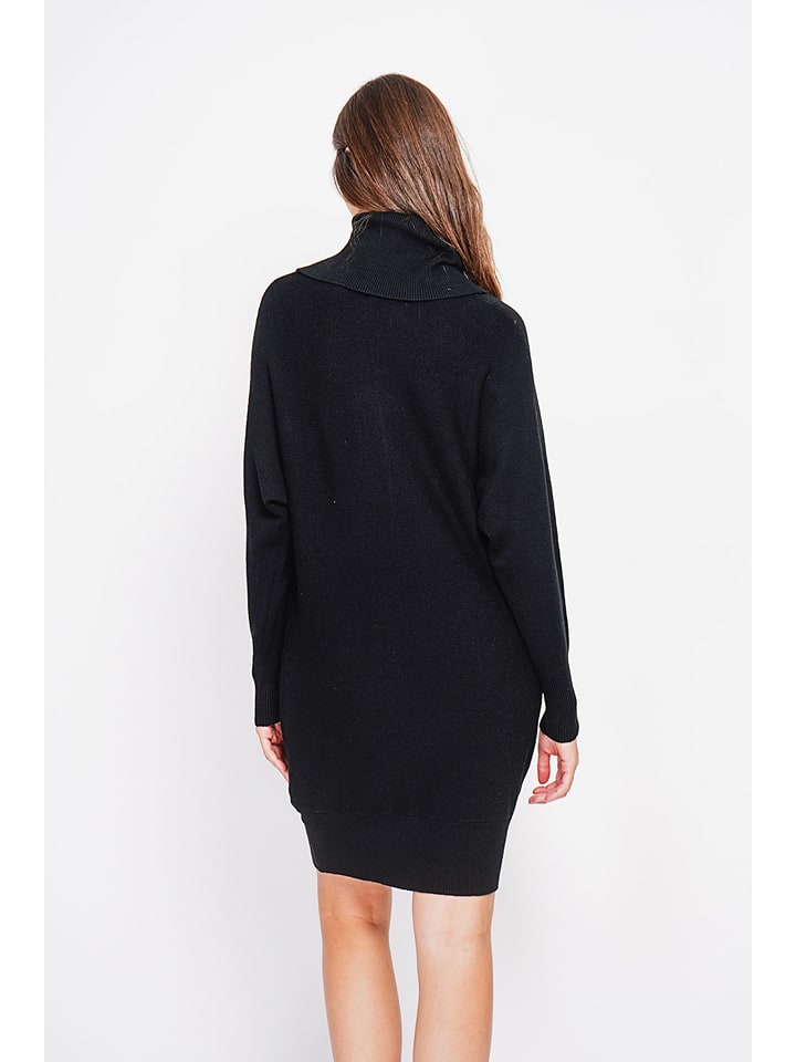 Šaty William de Faye Schwarz 3769835 Strickkleid in Schwarz - 3