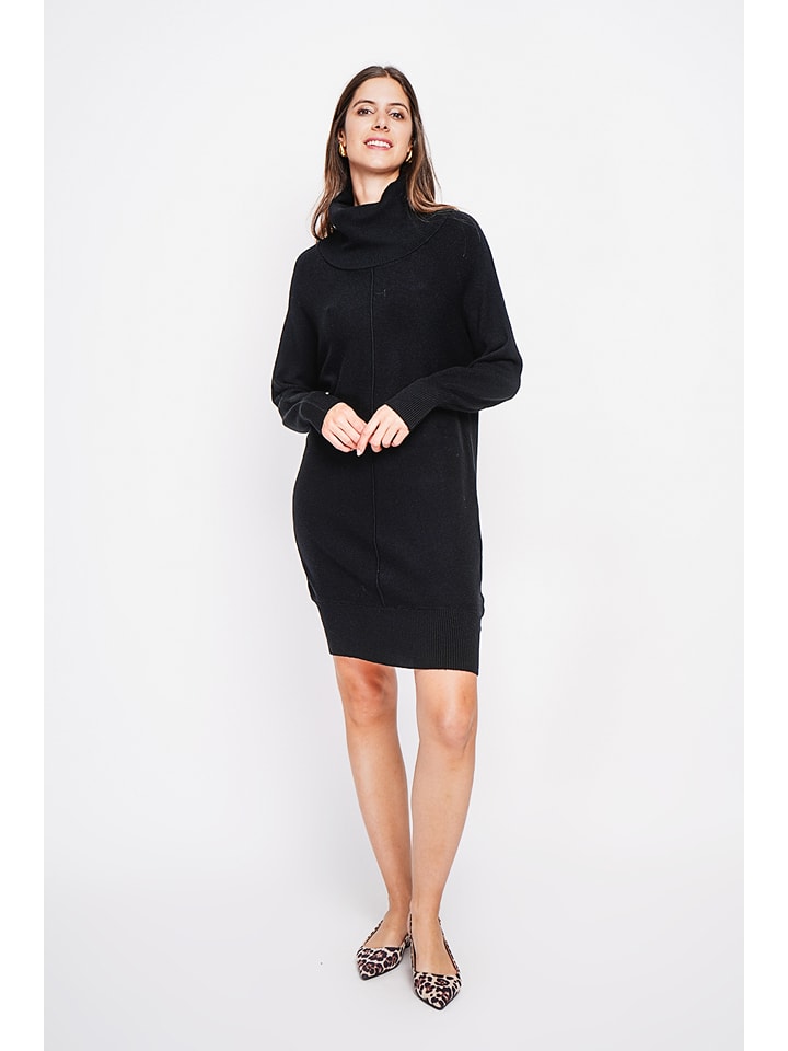 Šaty William de Faye Schwarz 3769835 Strickkleid in Schwarz - 5