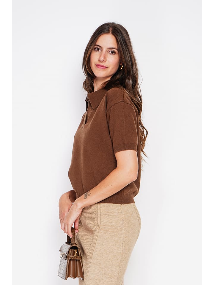 Sveter William de Faye Cognac 9912796 Pullover in Cognac - 2