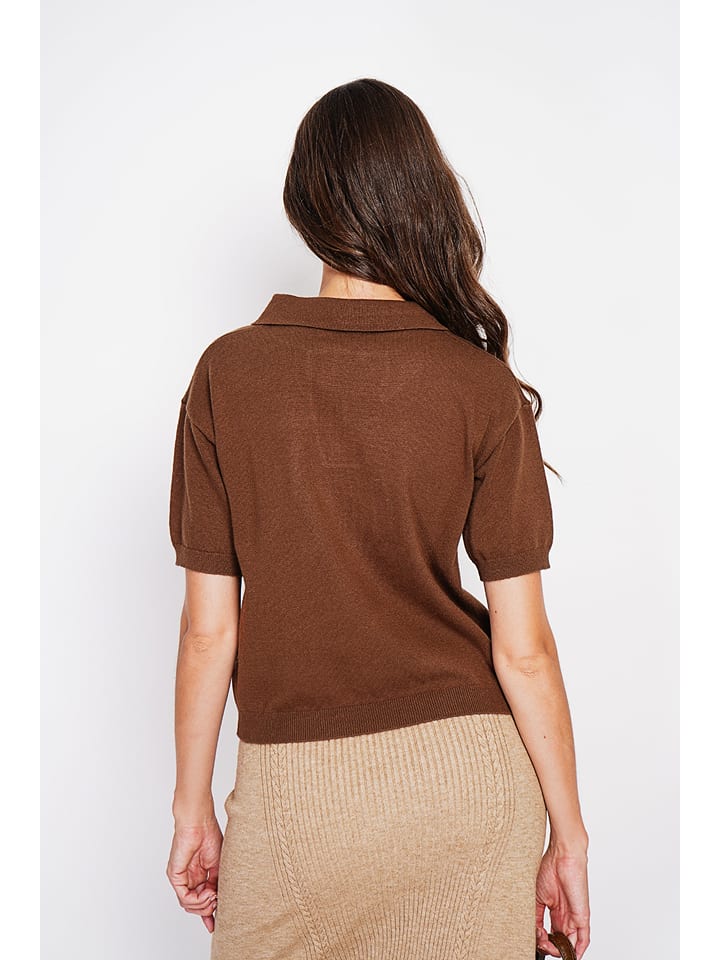 Sveter William de Faye Cognac 9912796 Pullover in Cognac - 3