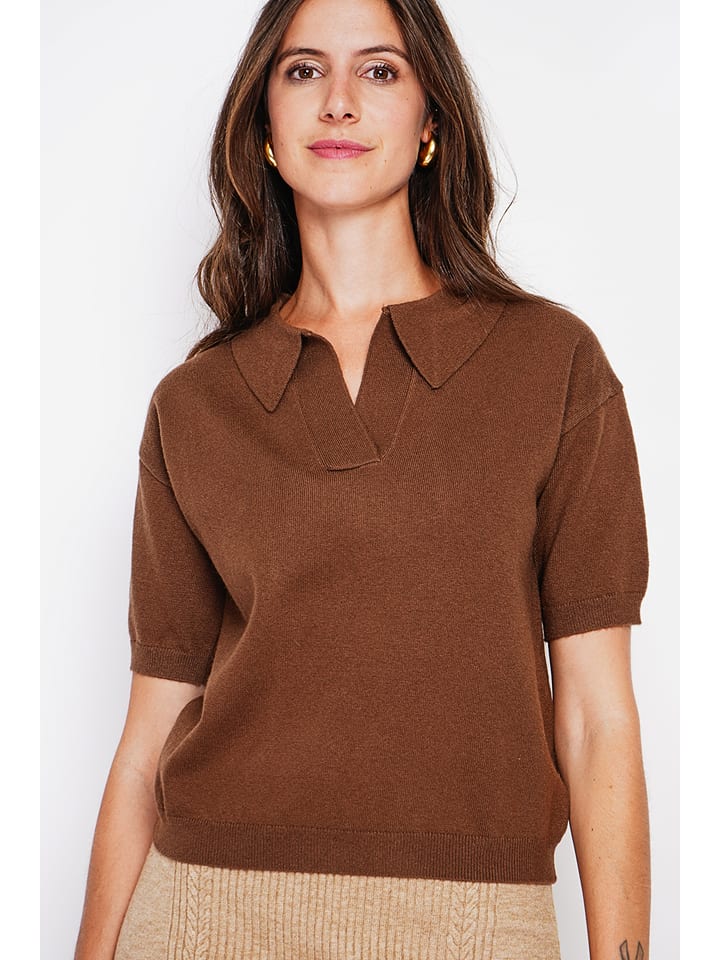 Sveter William de Faye Cognac 9912796 Pullover in Cognac - 4
