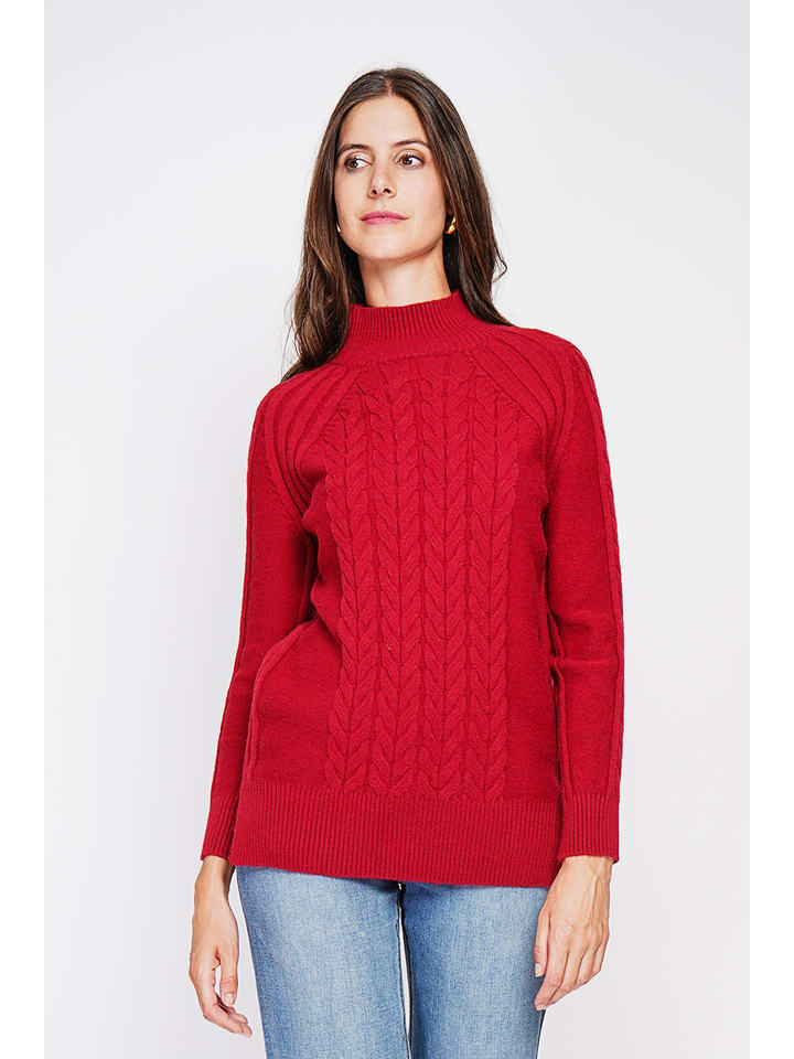 Sveter William de Faye Rot 925425 Pullover in Rot - 2