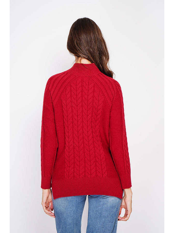 Sveter William de Faye Rot 925425 Pullover in Rot - 3