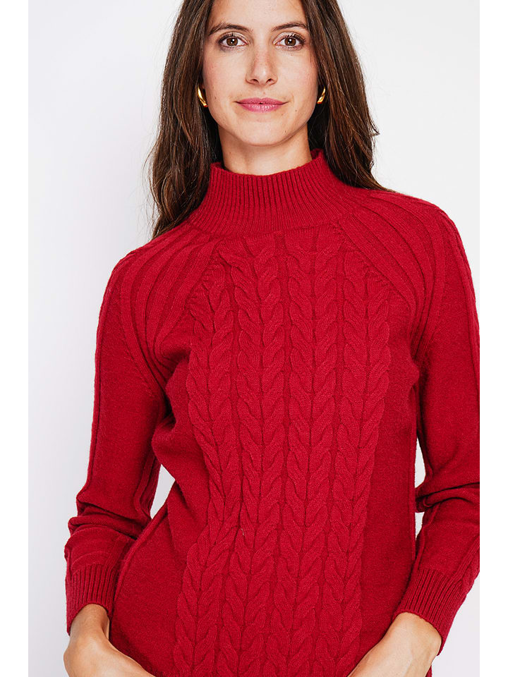 Sveter William de Faye Rot 925425 Pullover in Rot - 4