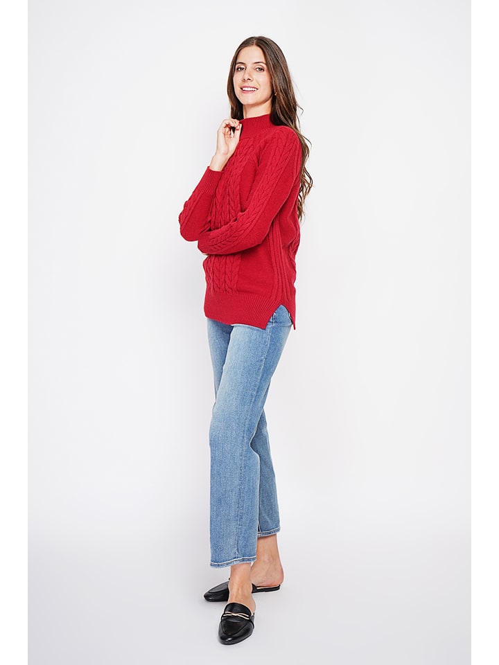 Sveter William de Faye Rot 925425 Pullover in Rot - 6