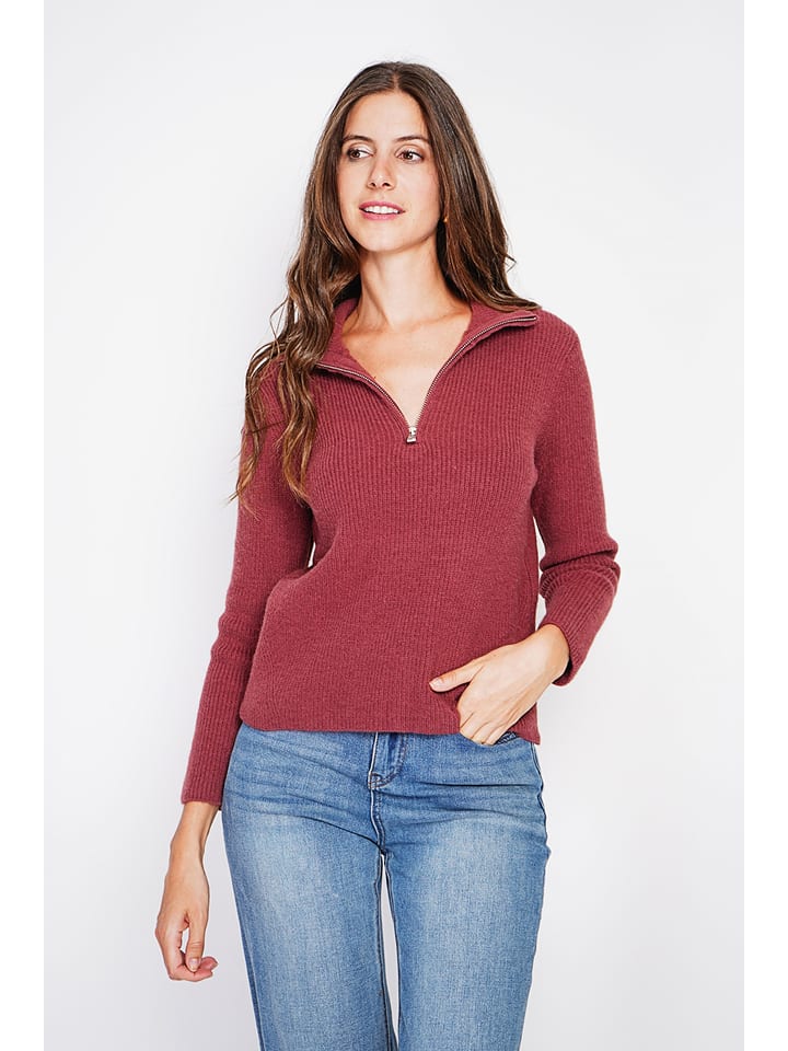 Sveter William de Faye Bordeaux 9278430 Pullover in Bordeaux - 2