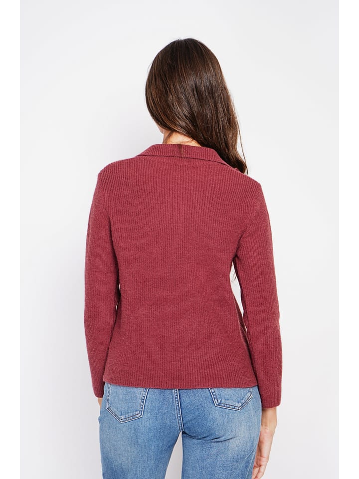 Sveter William de Faye Bordeaux 9278430 Pullover in Bordeaux - 3