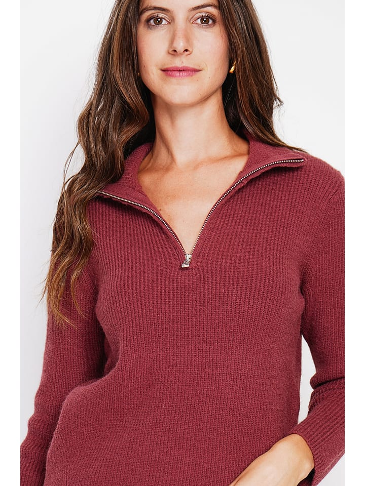 Sveter William de Faye Bordeaux 9278430 Pullover in Bordeaux - 4