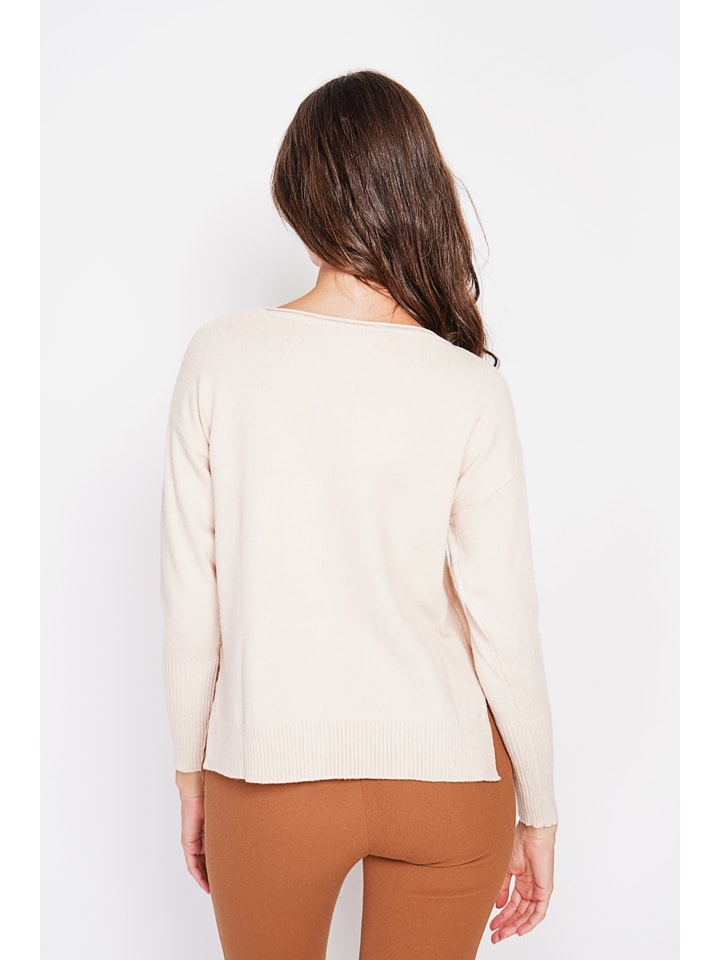 Sveter William de Faye Creme 744093 Pullover in Creme - 3