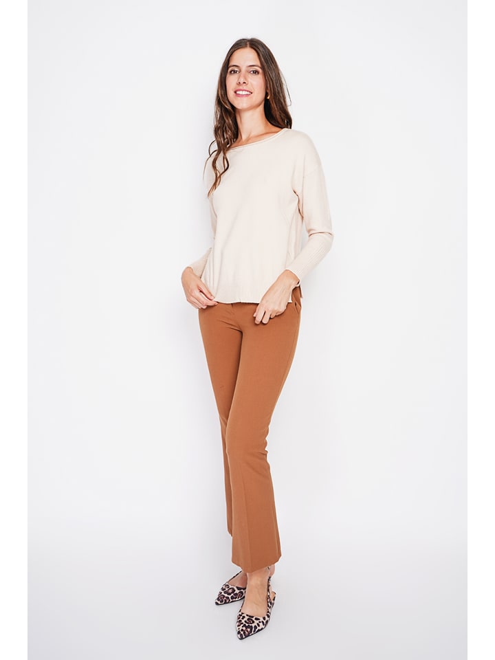 Sveter William de Faye Creme 744093 Pullover in Creme - 5