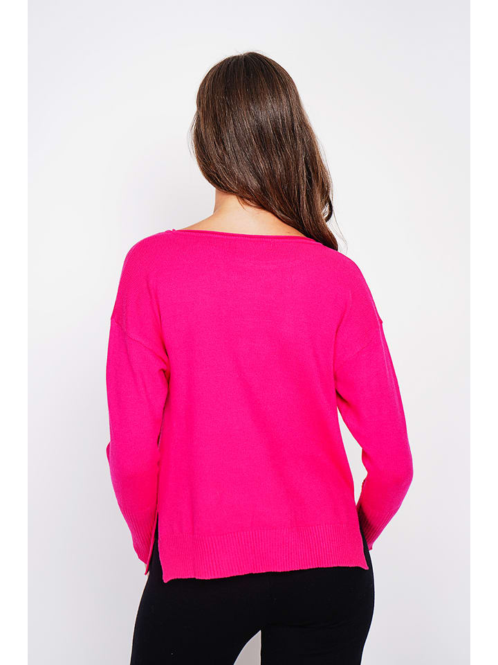 Sveter William de Faye Fuchsia 9620716 Pullover in Fuchsia - 3