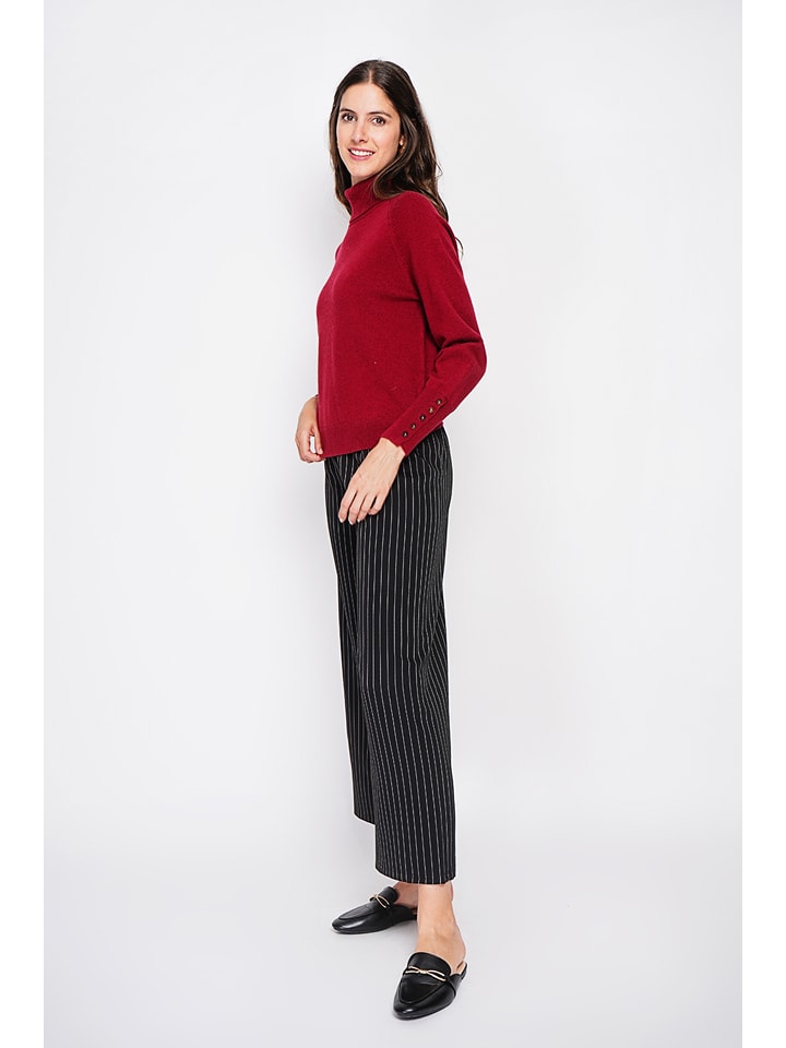 Sveter William de Faye Bordeaux 7213082 Rollkragenpullover in Bordeaux - 5