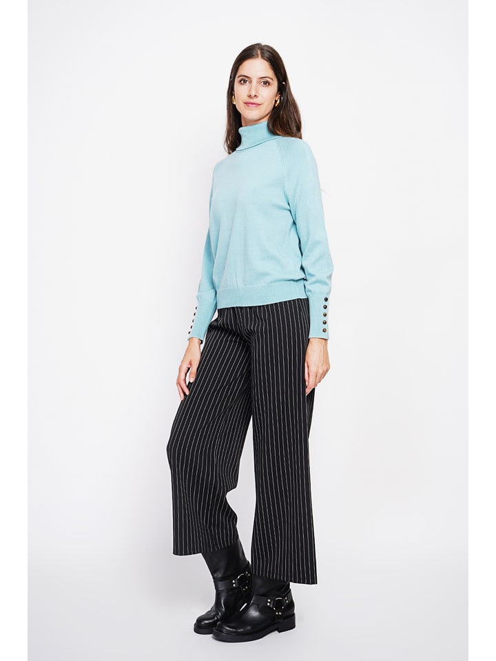 Sveter William de Faye Türkis 1490790 Rollkragenpullover in Türkis - 4
